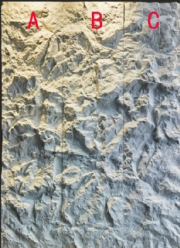 PU rock stone 3 pieces per unit