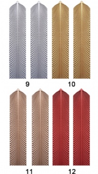 PU feather stone