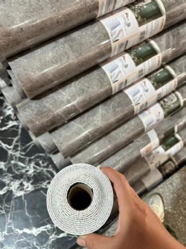 PET marble foam sticker